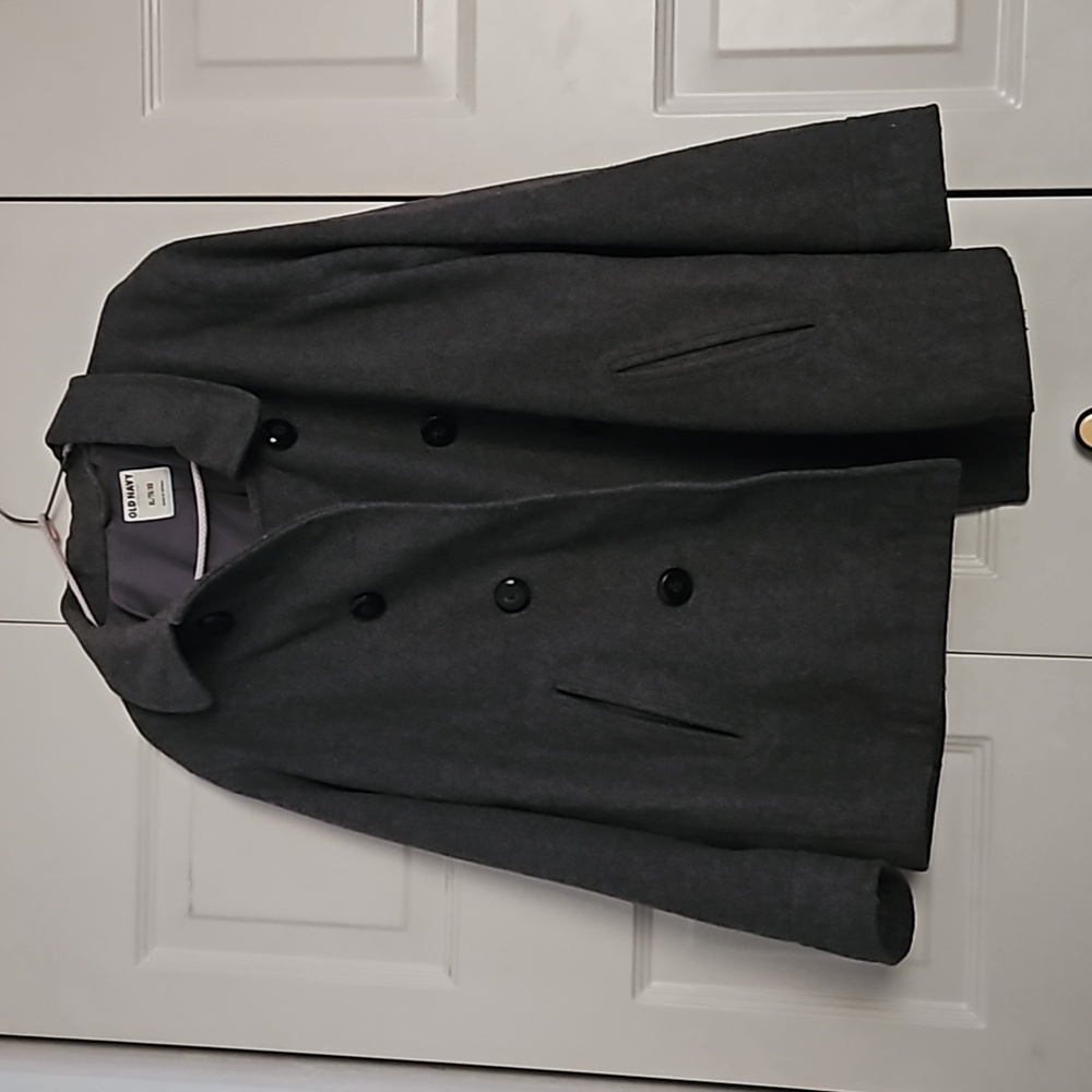 XL Old Navy Gray Peacoat